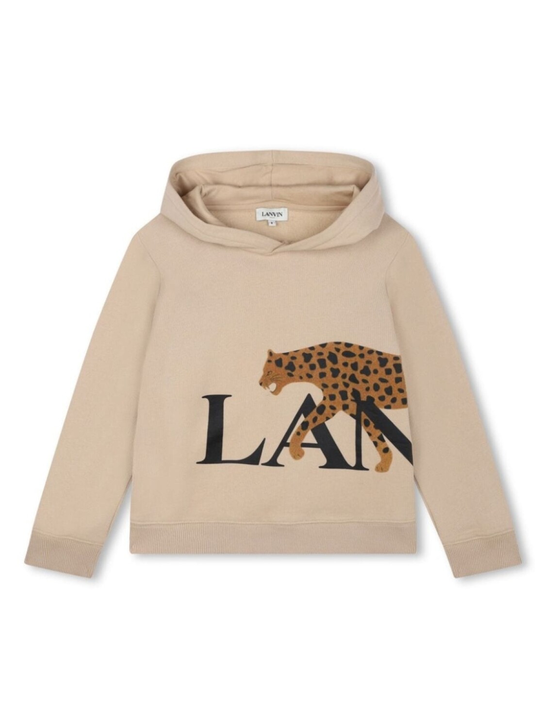 

Lanvin Enfant худи с принтом Hobo Cat, нейтральный цвет