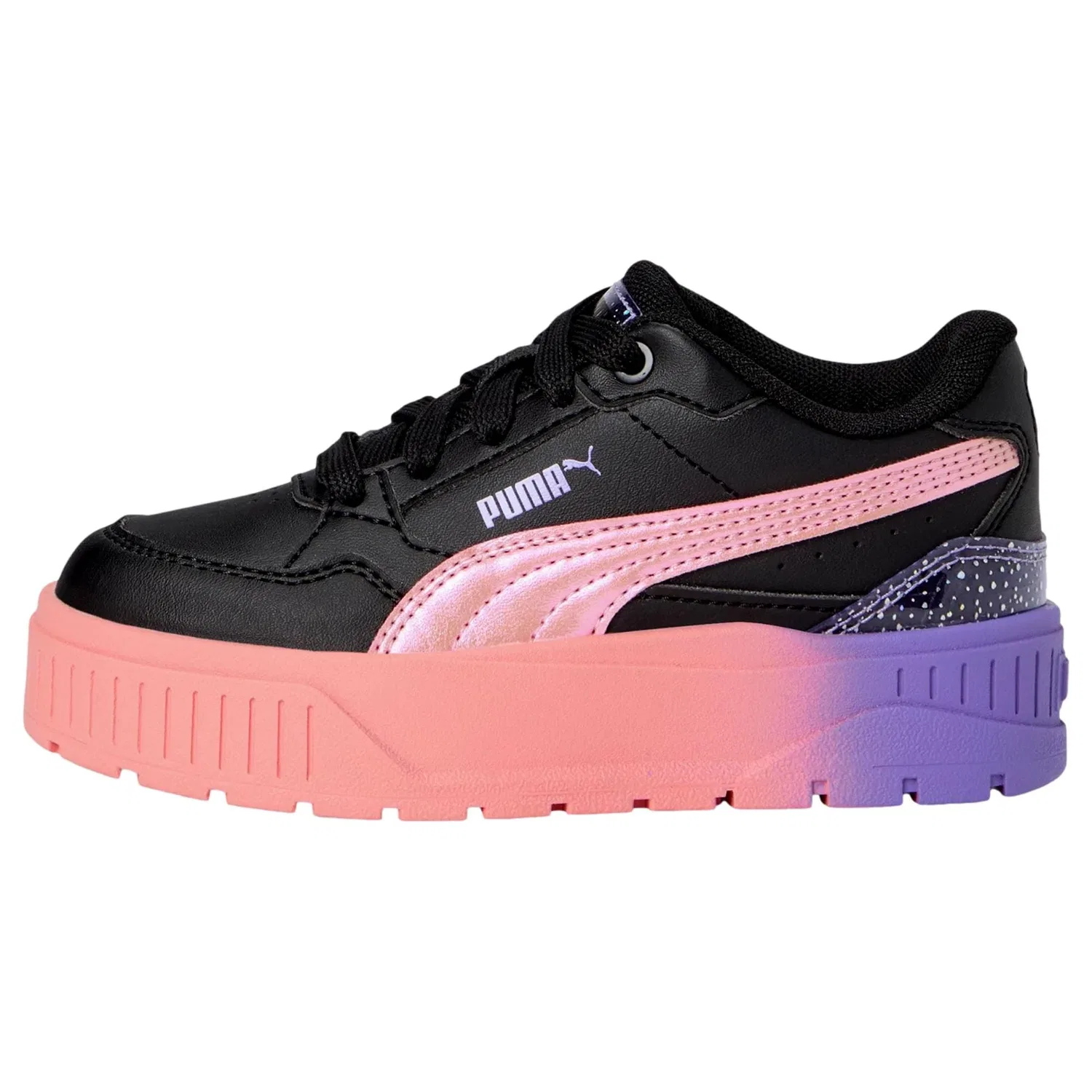Puma Karmen lI IdoI Puma Black/Pink Fruit/Lavender AIert 400606-02 Pre-School
