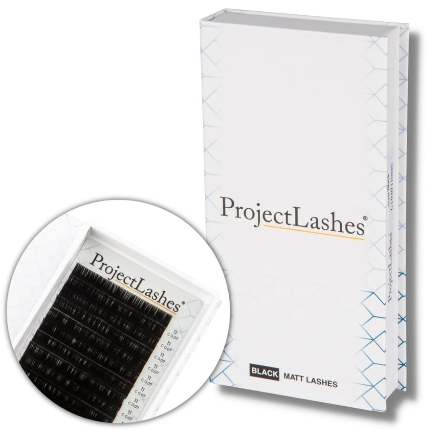 

Project Lashes CC 0.15 5-13 мм черные MIX MAT ресницы для наращивания