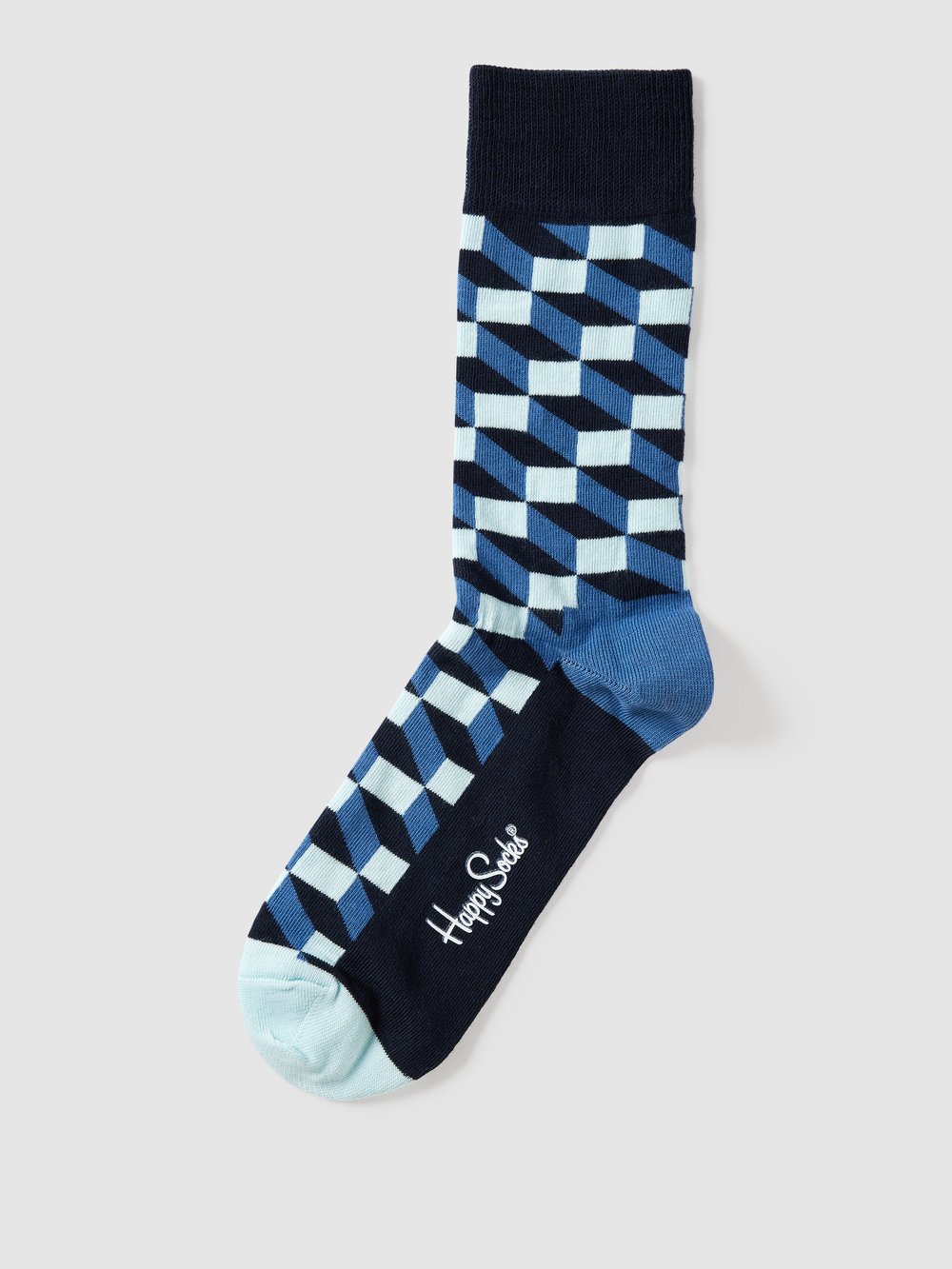 

Носки с узором по всей поверхности, модель «FILLED OPTIC» Happy Socks, синий