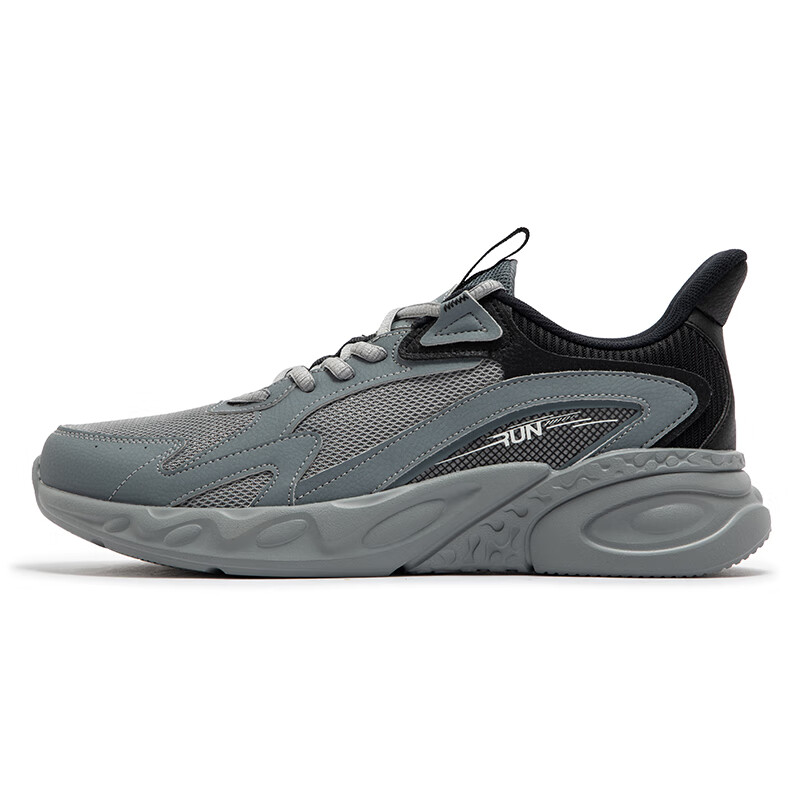 

Кроссовки Shock Absorbers Rebound Low Top для повседневных городских пробежек, мужские, Invisible Gray, Cosmic Gray 361°, Invisible Gray Cosmic Gray