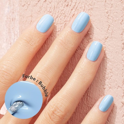 Лак для ногтей Green Nail Polish Pastel Blue Classic Natural 9-Free — фото 2