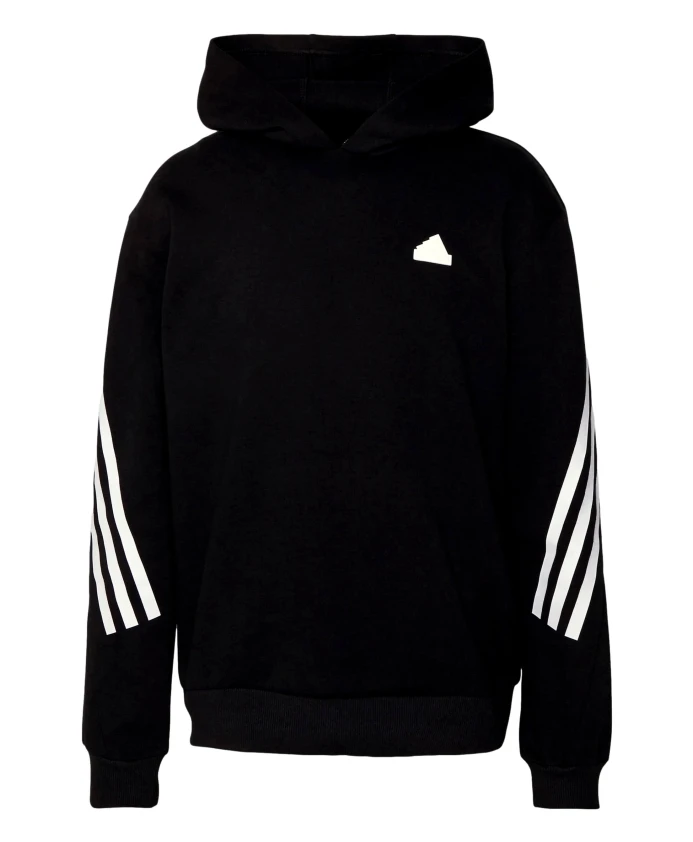 

Худи Future Icons с тремя полосками Adidas, черный