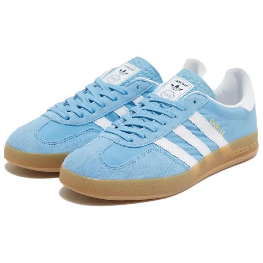 Adidas Gazelle Indoor Светло-голубой Adidas Originals, Светло-голубой Белый — фото 2