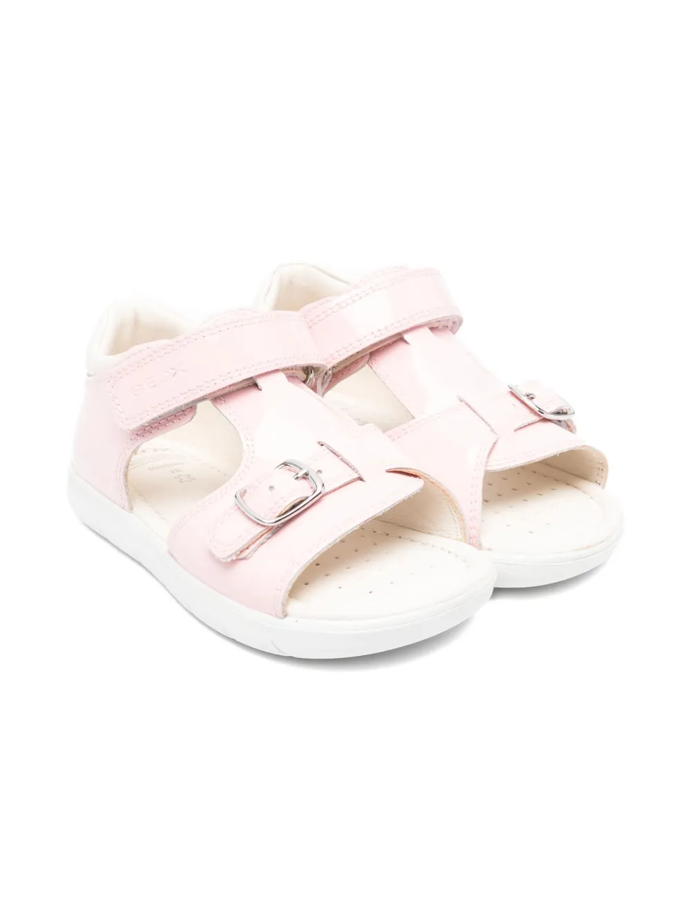 

Сандалии Alul с пряжками Geox Kids, розовый