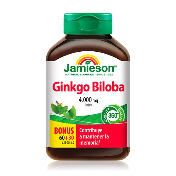 

Биологически активная добавка Ginkgo Biloba Jamieson, 90 UD