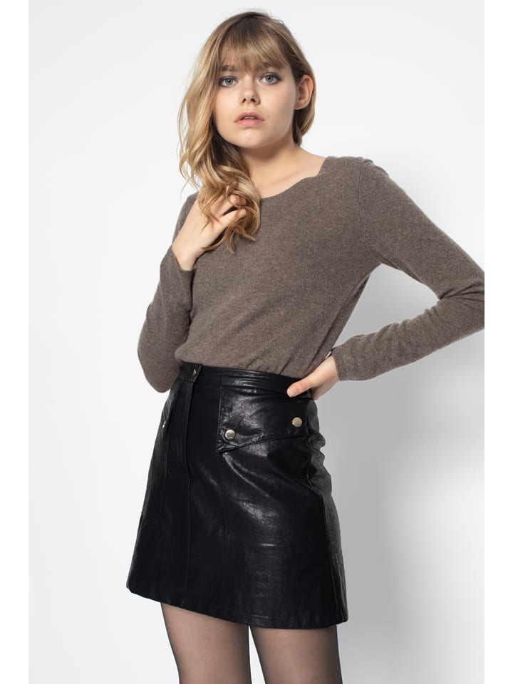 

Perfect Cashmere Кашемировый свитер "Опра" цвета тауп