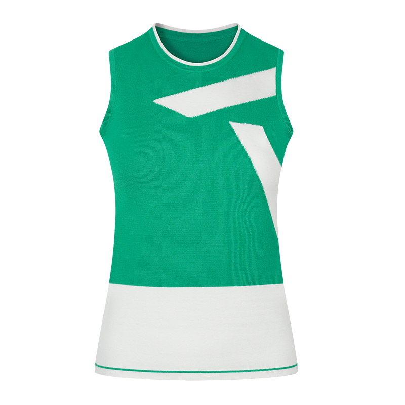 

Майка-алкоголичка Tank Tops осенне-зимний сезон для женщин EUROPEAN TOUR, зеленый