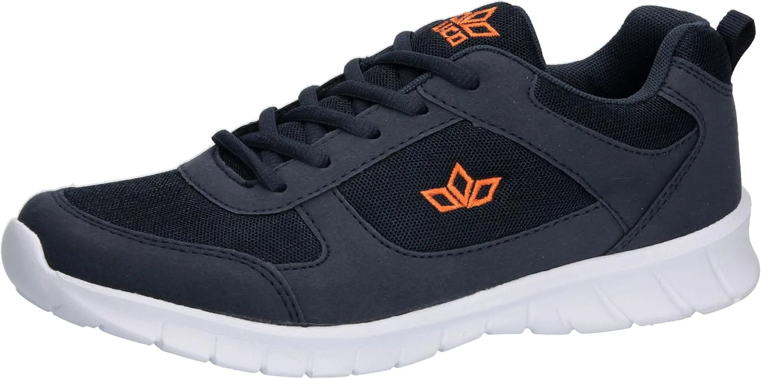Детские кроссовки Lico Unisex Blaine, темно-синий/оранжевый