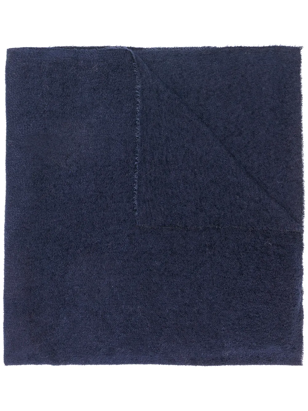 

Шарф с необработанным краем Faliero Sarti, синий