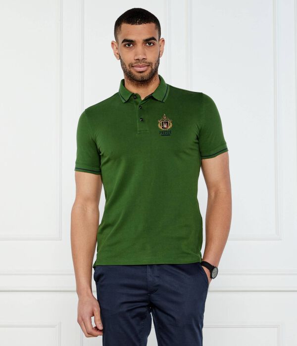

Рубашка поло Slim fit Aeronautica Militare, зеленый
