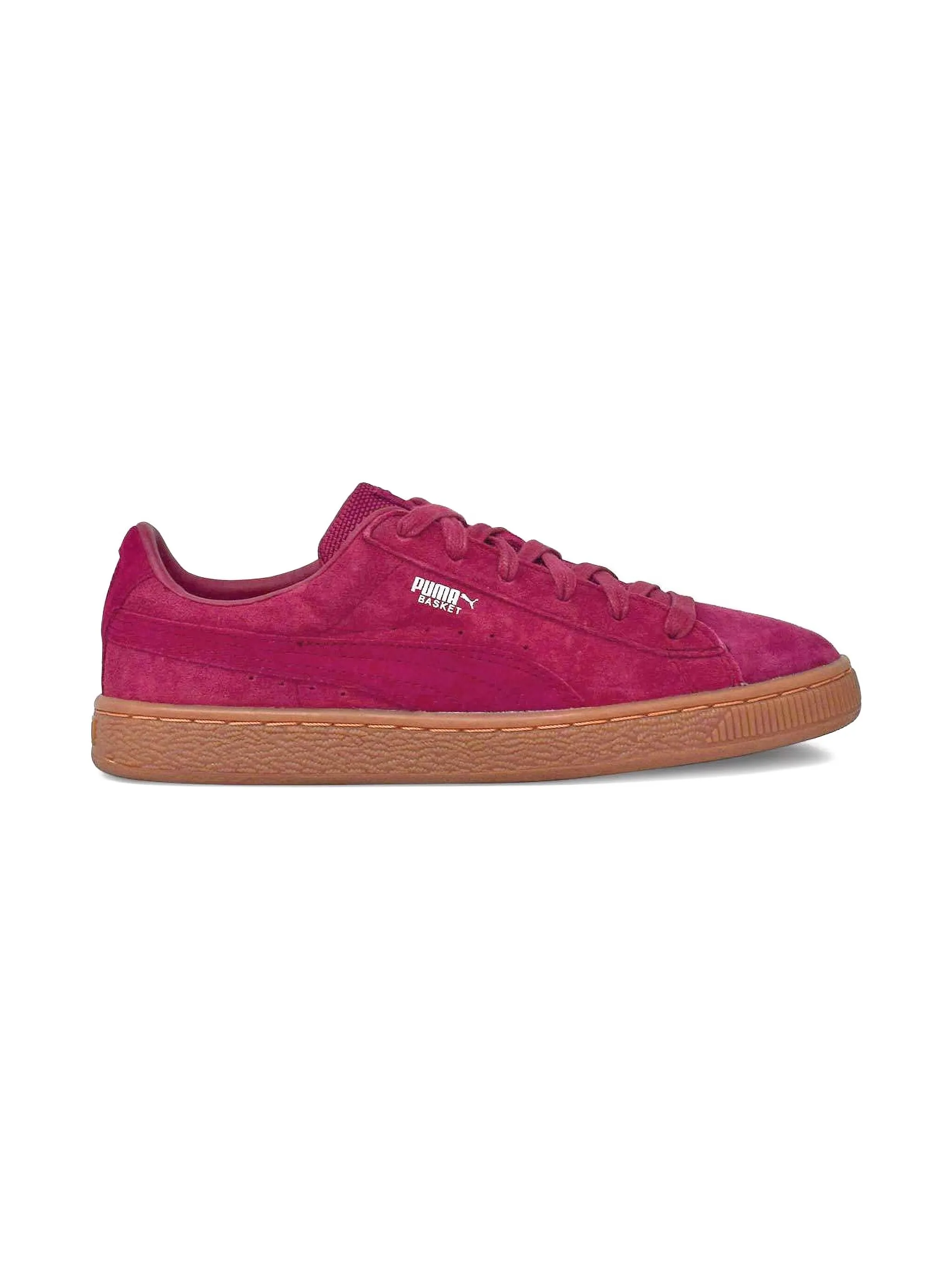 Кроссовки Basket Classic Weatherproof GS Tibetan Puma Kids, красный — фото 2