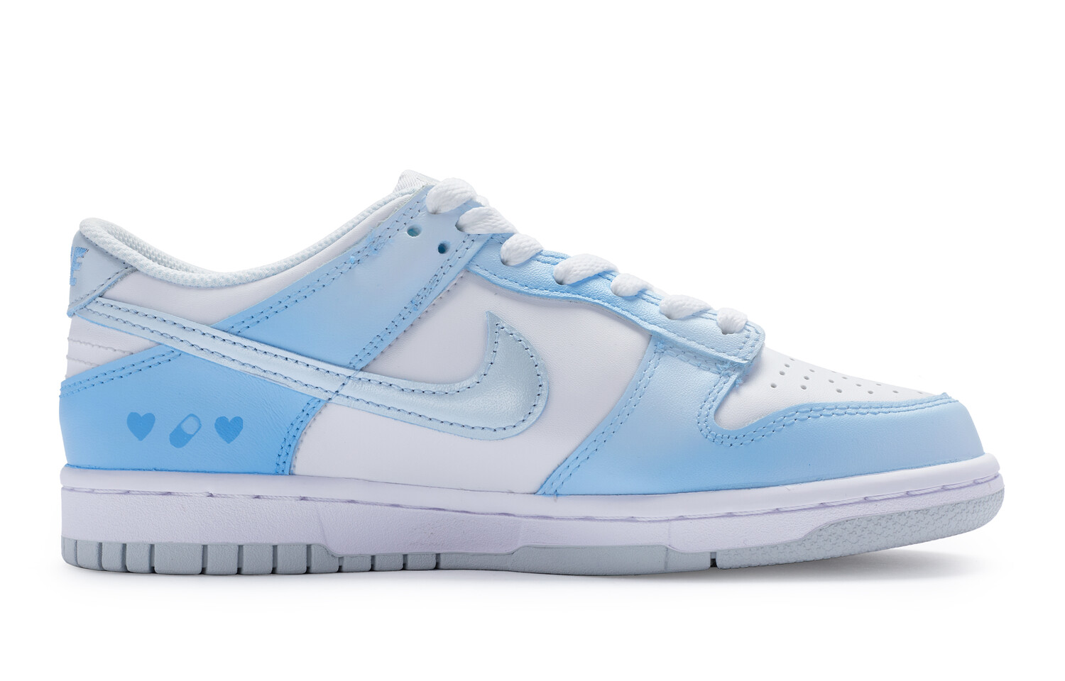 

Кроссовки Nike Dunk Skateboard Shoes Women's Low-Top Blue