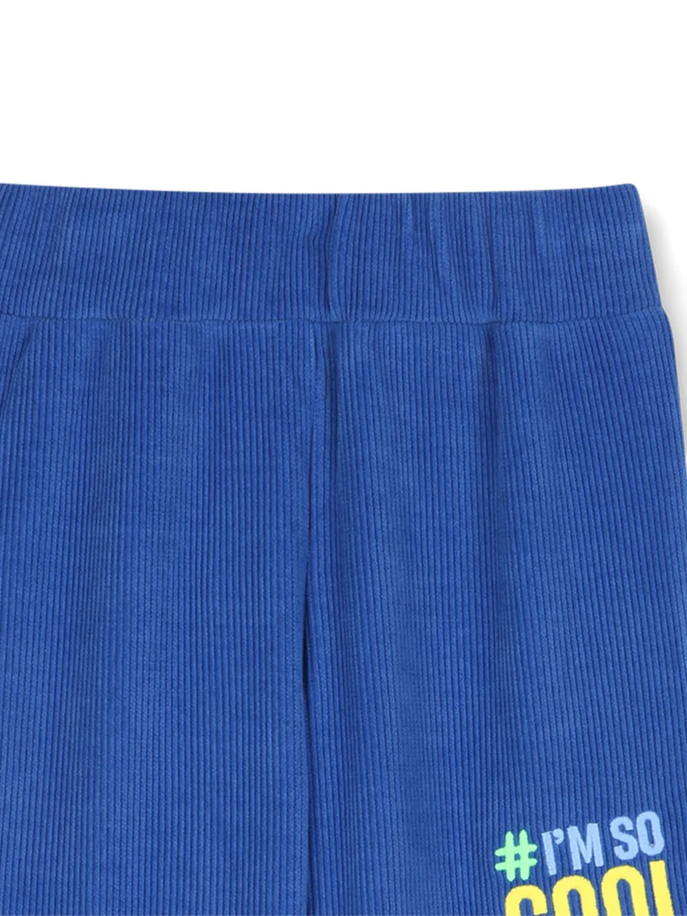 Брюки карго с текстовым принтом Billieblush, синий — фото 3