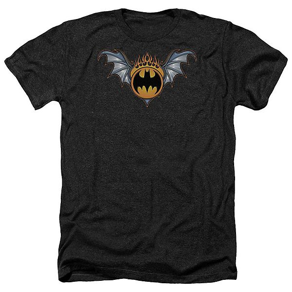 

Футболка adult heather с логотипом Batman bat wings Licensed Character