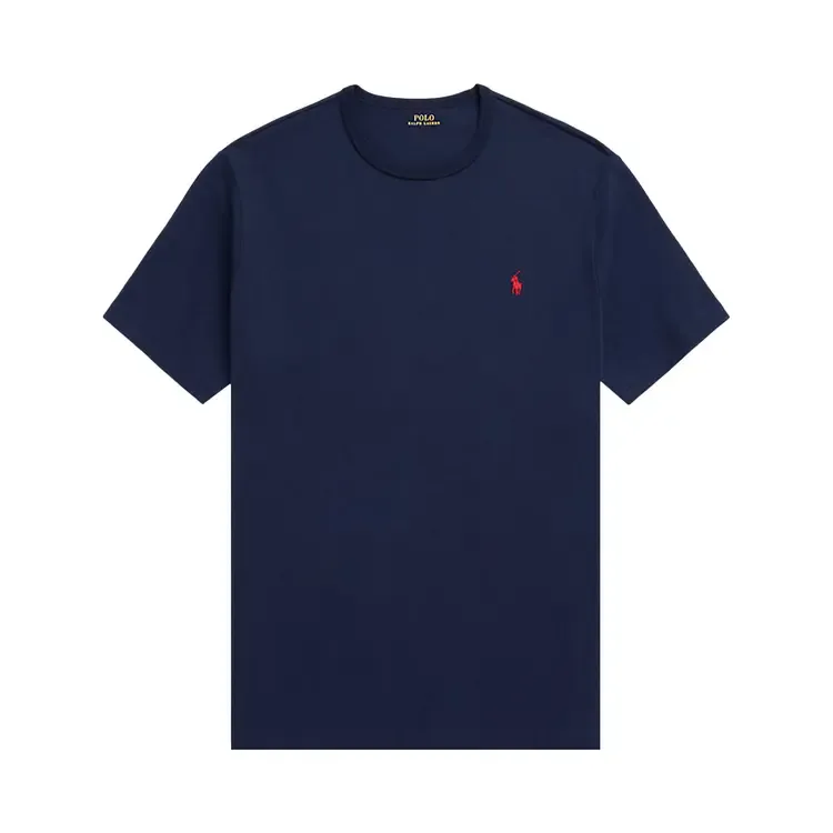 Футболка Polo Ralph Lauren Heavyweight Jersey Crewneck Short-Sleeve T-Shirt 'Newport Navy'