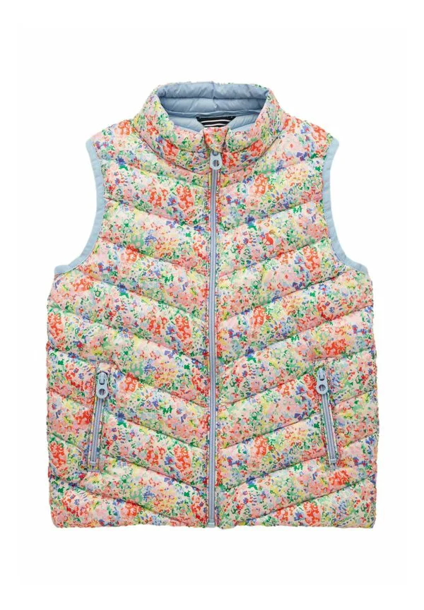 Водонепроницаемый жилет из крофтона стандартного кроя с подкладкой Joules, Cream Ditsy