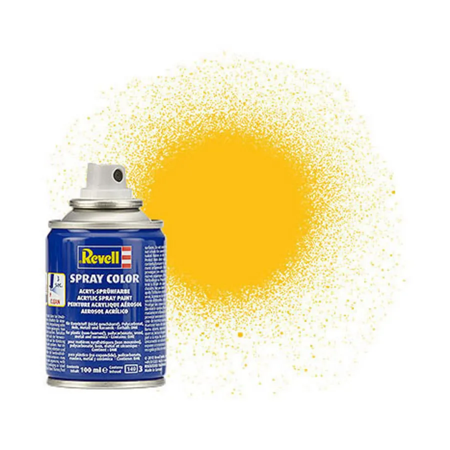 

Желтый матовый, Paints - Spray Color (Revell)