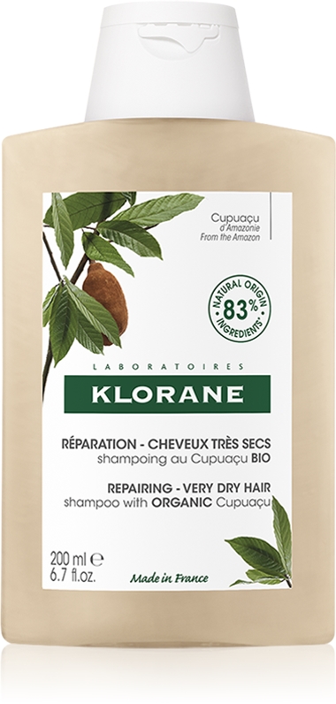 

Органический питательный шампунь Cupuaçu для сухих и поврежденных волос Klorane, 200 мл