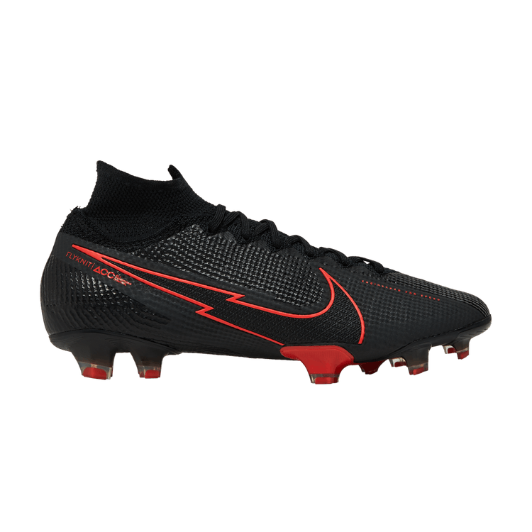 

Бутсы Nike Mercurial Superfly 7 Elite FG 'Chile Red Pack - Black', черный