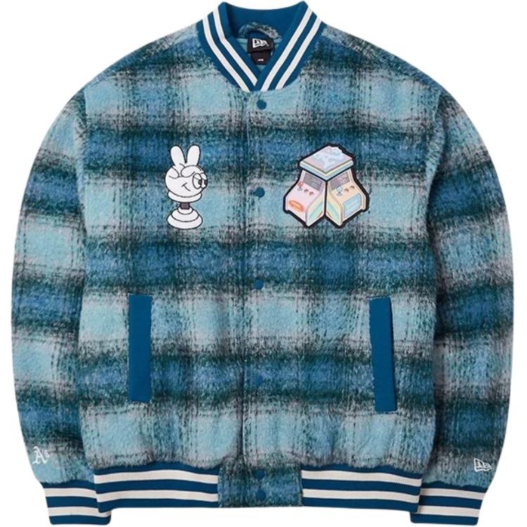 

New Era Пуховик унисекс синий, Blue