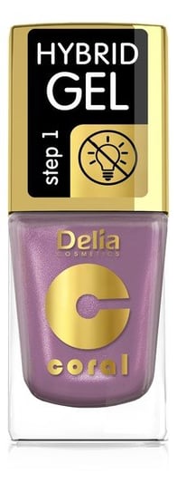 

Гибридный гель Коралл, Лак для ногтей 74 11мл Delia Cosmetics