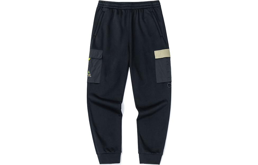 

Anta Мужские брюки-карго Outdoor Collection, черные, средней высоты