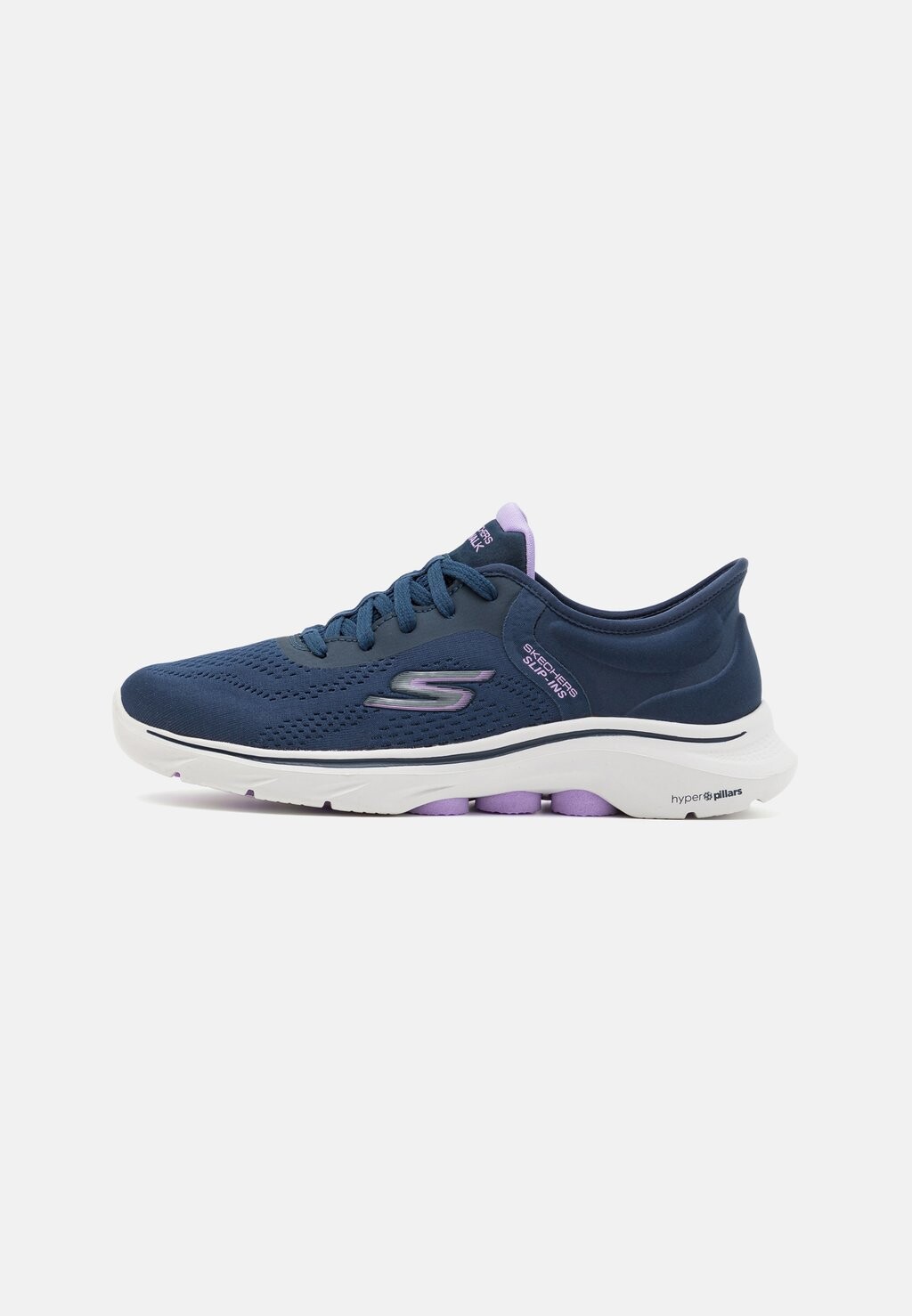 

Полуботинки GO WALK 7 SLIP-IN Skechers Performance, цвет navy/lavender