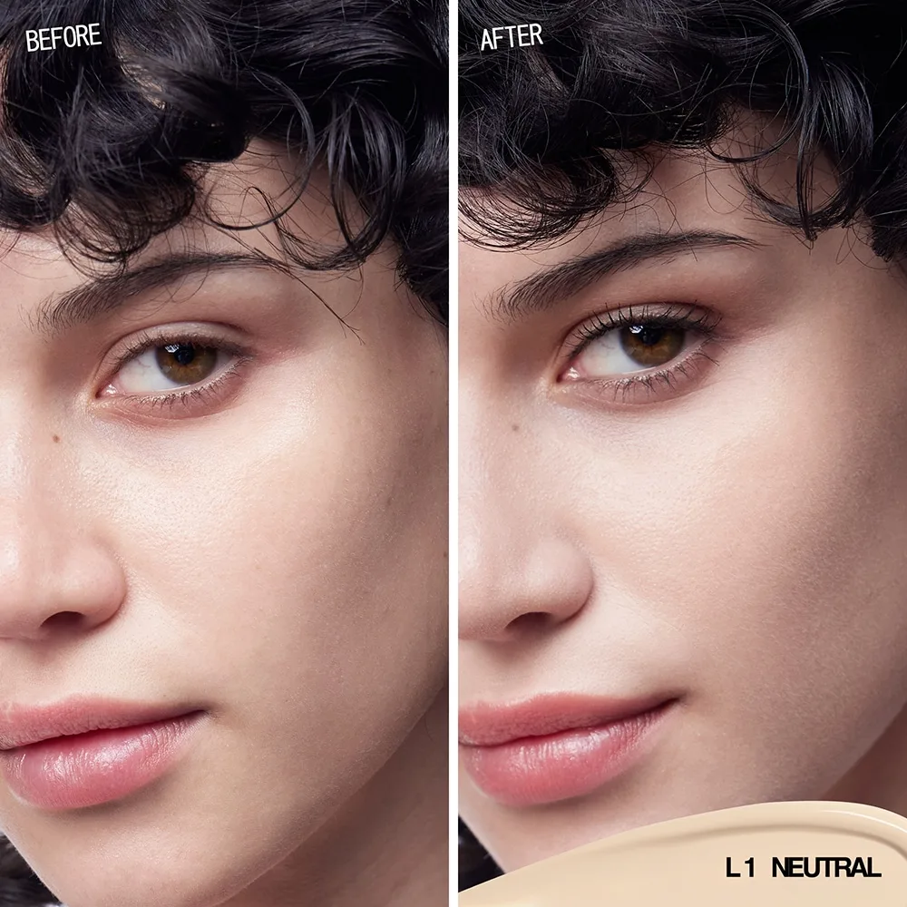 Тональная основа для лица About-face The Performer, L1 neutral, 32 мл — фото 3