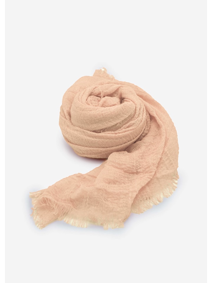 

Муслиновый шарф светло-бежевого цвета SASSYCLASSY