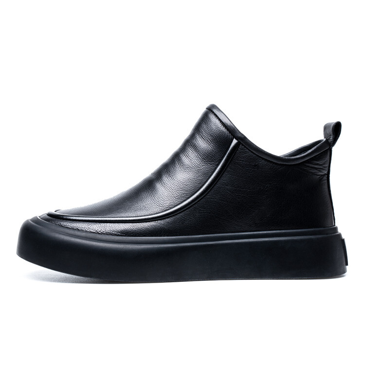 

Ботинки мужские Gzz, цвет Black cotton shoes