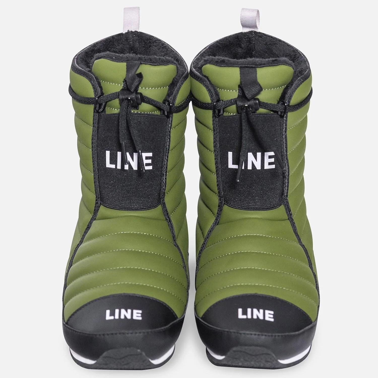 Ботинки LINE унисекс для взрослых Bootie 2.0 | Теплые, водонепроницаемые зимние ботинки для катания на лыжах с литой стальной основой из пеноматериала и системой шнуровки, зеленый — фото 2