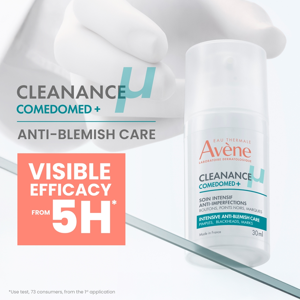 Крем для лица SPF AVENE Cleanance comedomed+ средство интенсивного ухода для проблемной кожи, склонной к акне — фото 2