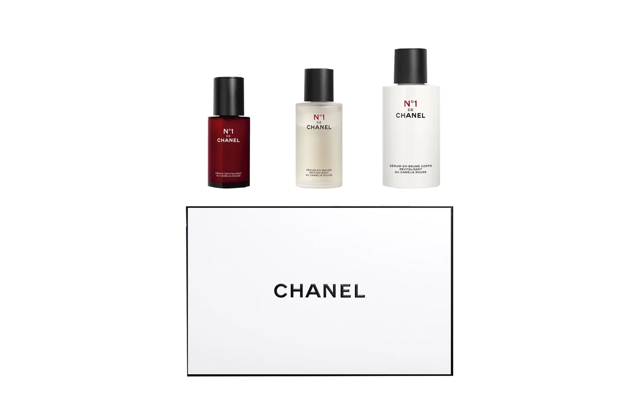CHANEL No. 1 Camellia Red Tea Portable Skincare Sets Hydrating 30ml+50ml+140ml — фото 2