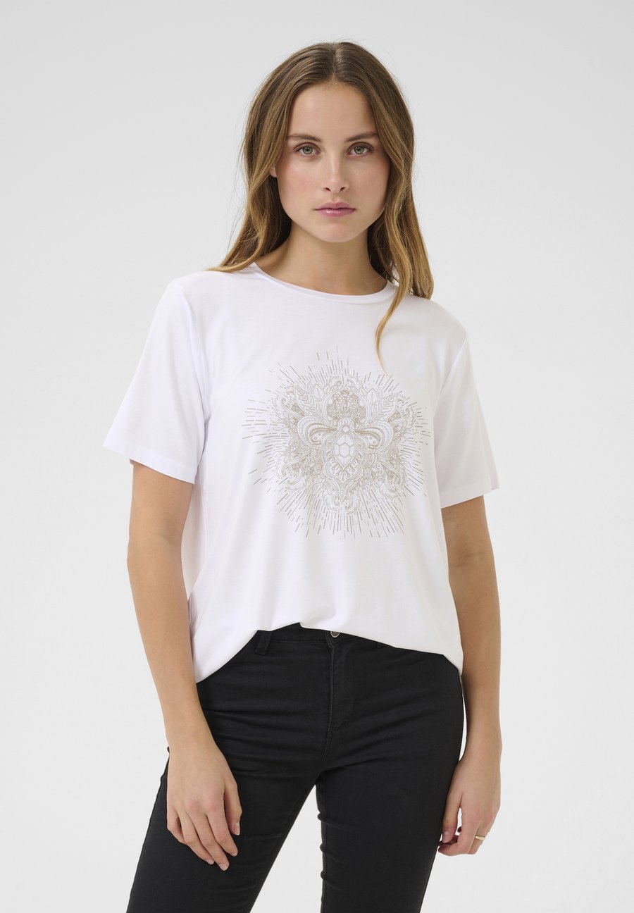 

Футболка Kaffe KARANDI, Optical White/White
