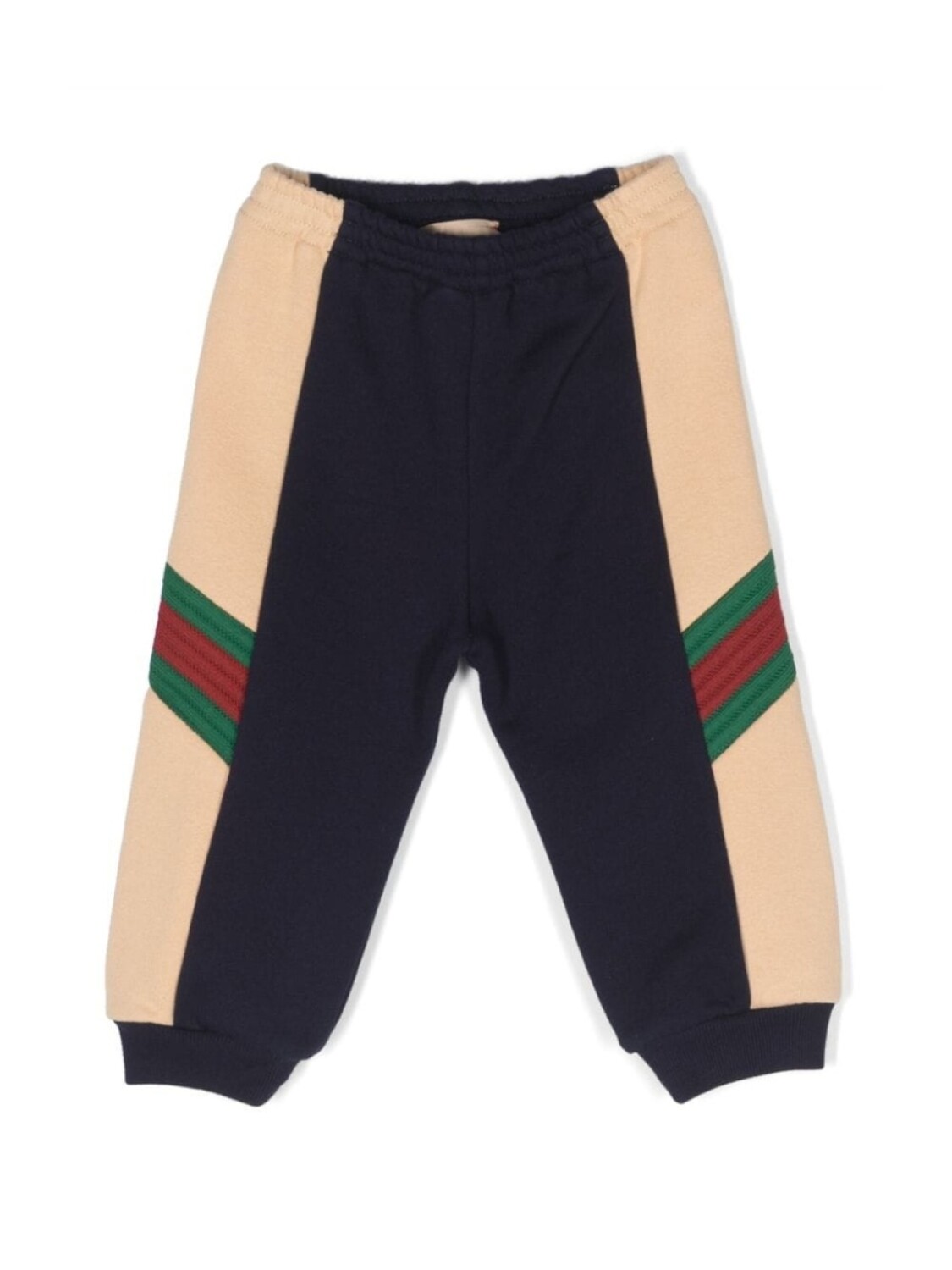 

Gucci Kids спортивные брюки с отделкой Web, синий