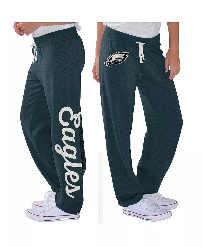 

Женские флисовые брюки Midnight Green Philadelphia Eagles для схватки G-Iii 4Her By Carl Banks