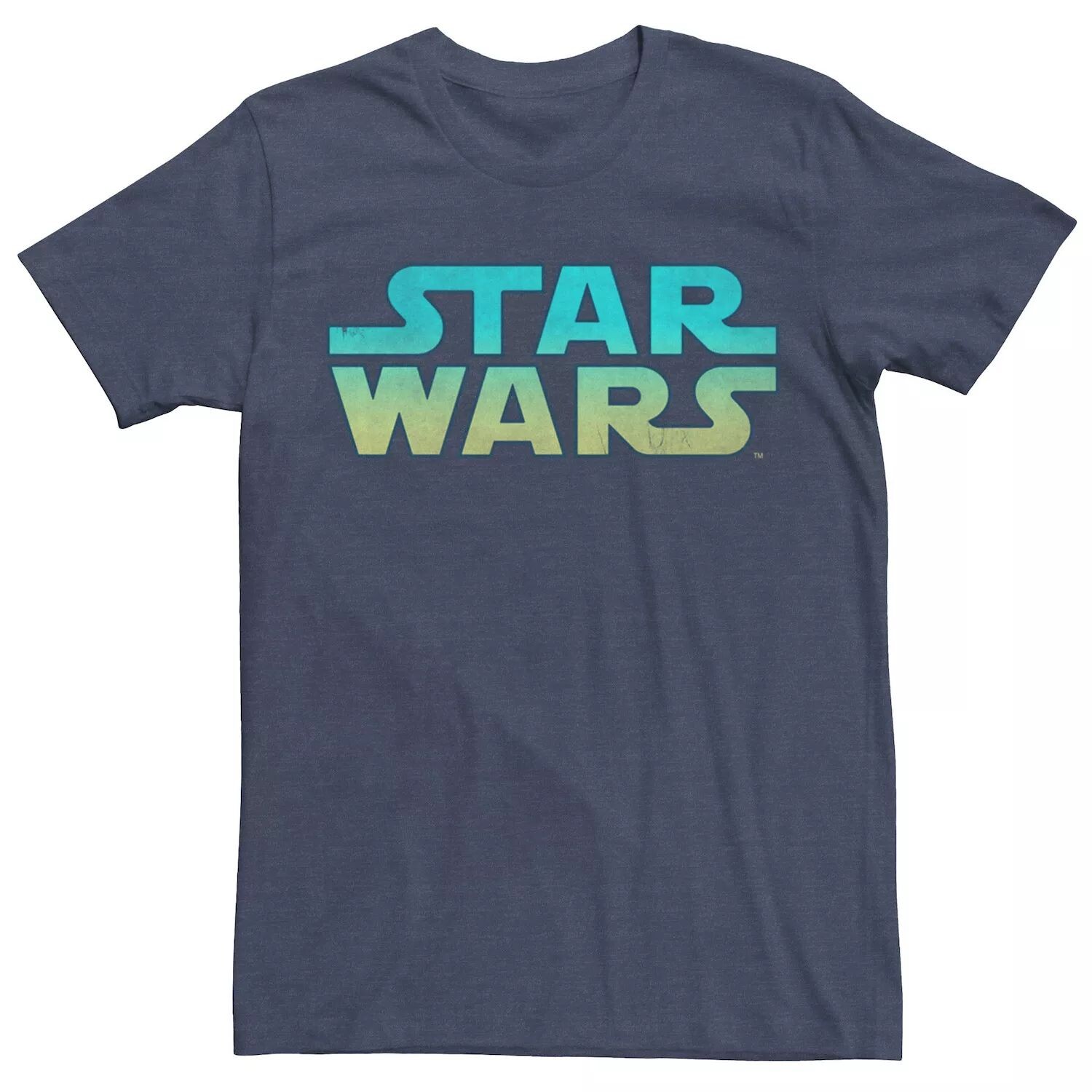 

Мужская футболка с логотипом неонового яркого цвета Star Wars