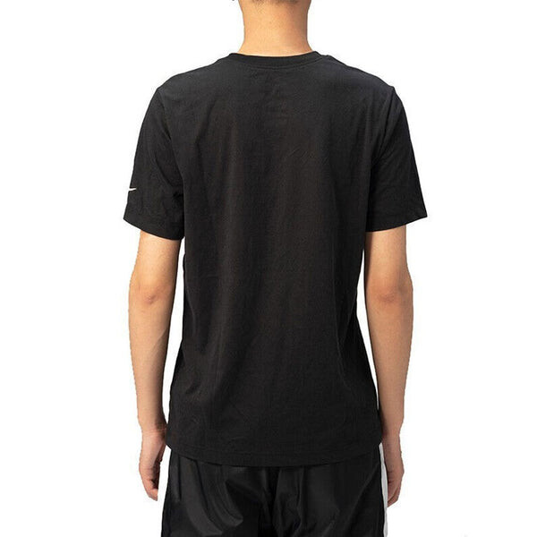 Футболка basketball brooklyn quick dry short sleeve black Nike, черный — фото 4