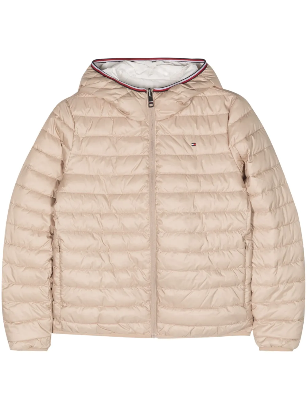 

Пуховик с капюшоном Tommy Hilfiger, нейтральный