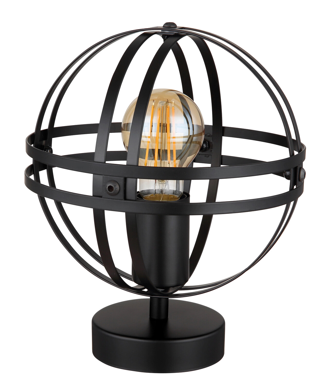 

Настольная лампа Globo, 20x24,5 см, черный