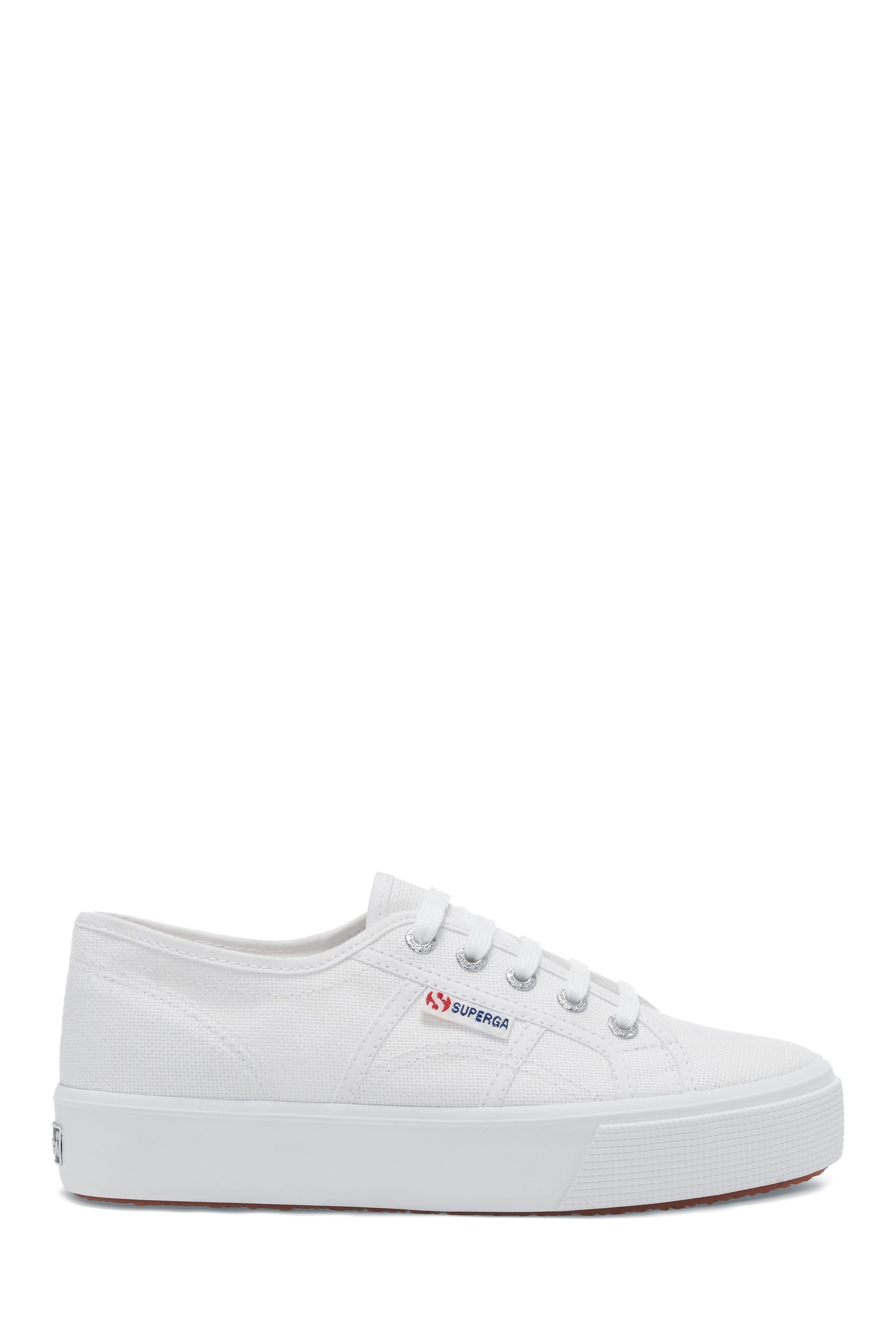 

Белые 2730 полотна superga на платформе Кроссовки Superga, белый