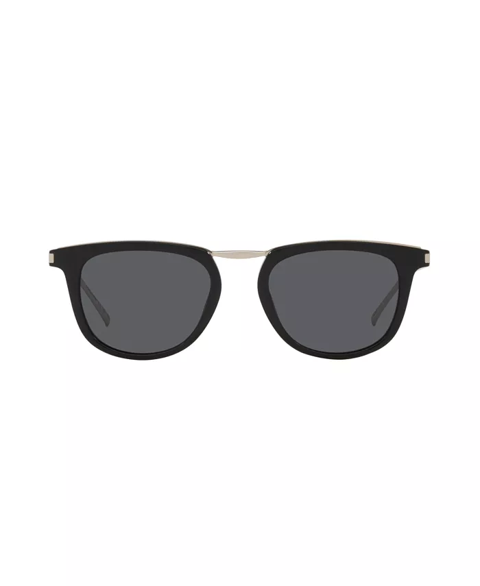 Унисекс маленькие солнцезащитные очки, SL 753 YS000620 Saint Laurent, черный — фото 2