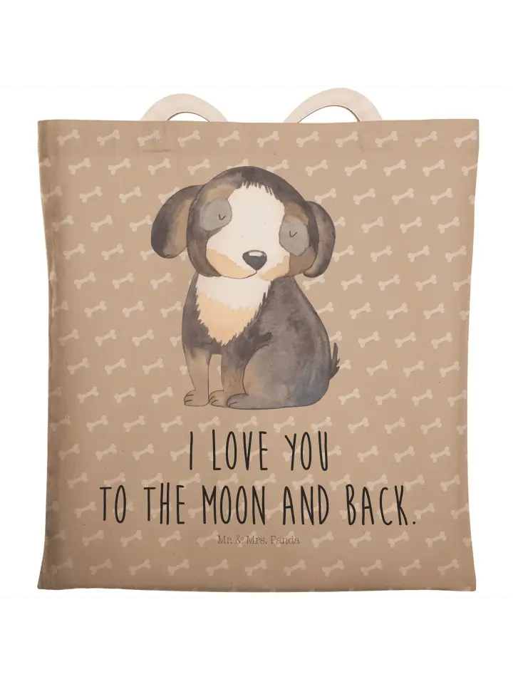 

Шоппер Mr. & Mrs. Panda, цвет hundeglück