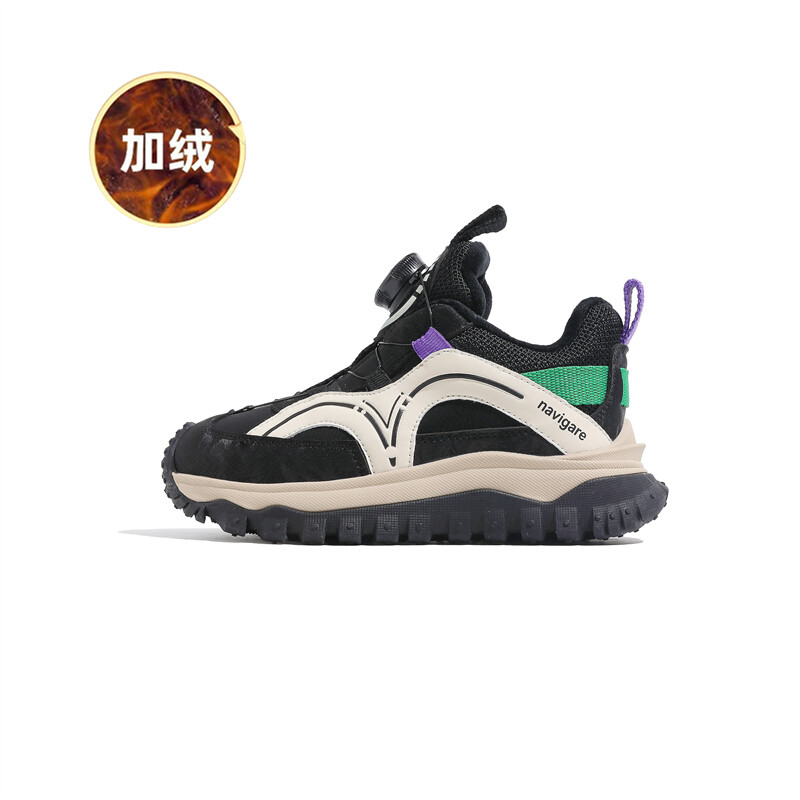 Кроссовки NAVIGARE Kids Outdoor Shoes Kids Low-top, черный — фото 2