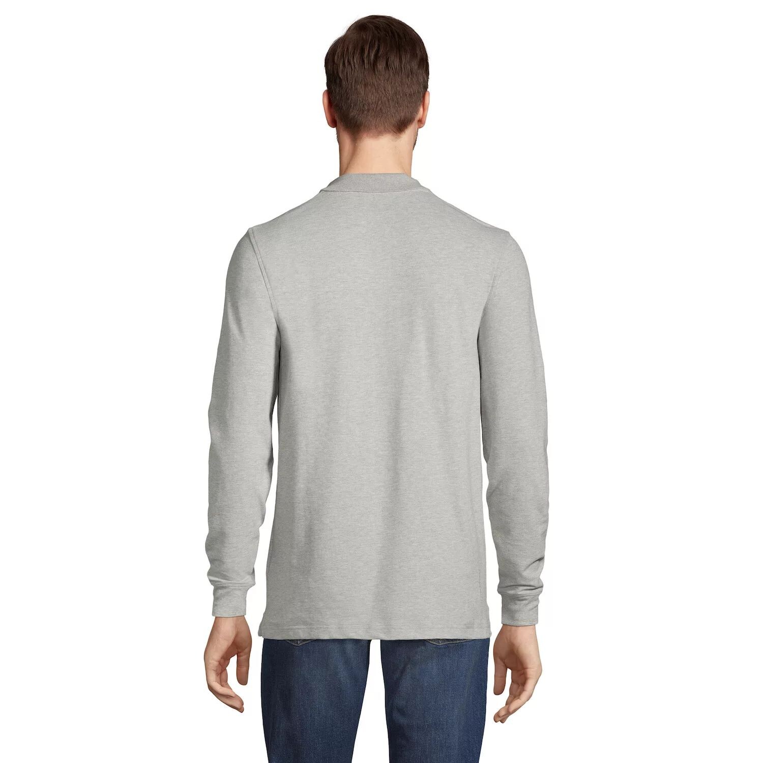 

Мужская футболка-поло с сеткой Lands End Comfort First Lands' End