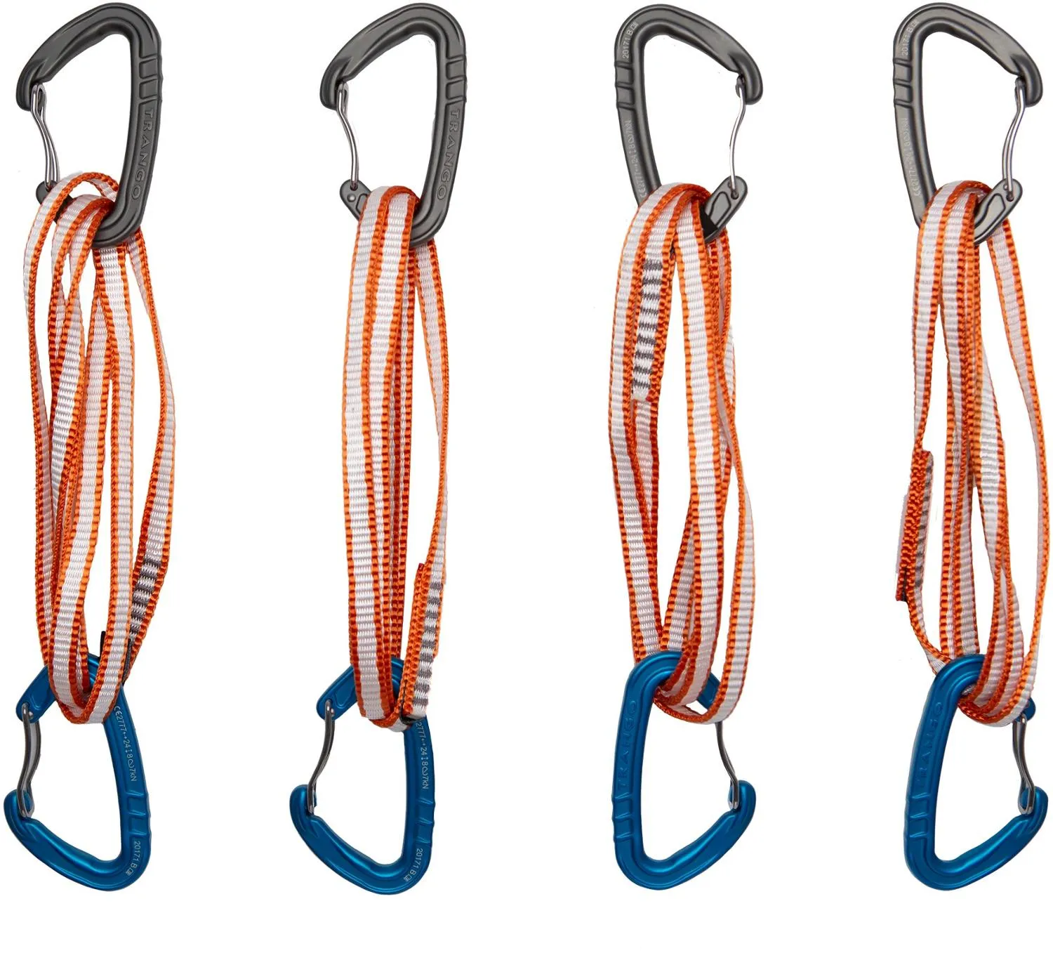 

Фазовые матовые альпийские оттяжки Trango, Blue Matte/Orange Matte