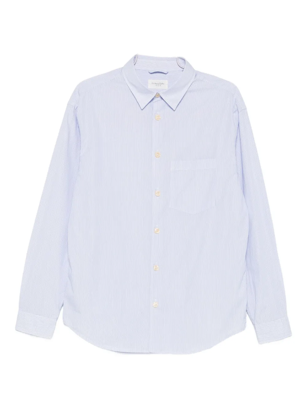 

Рубашка в полоску Tintoria Mattei, синий