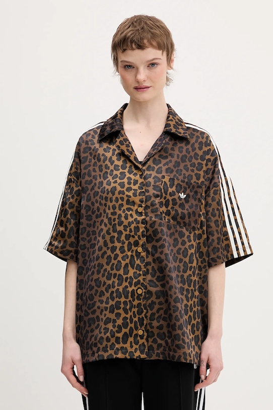 Рубашка Adidas Originals, коричневый