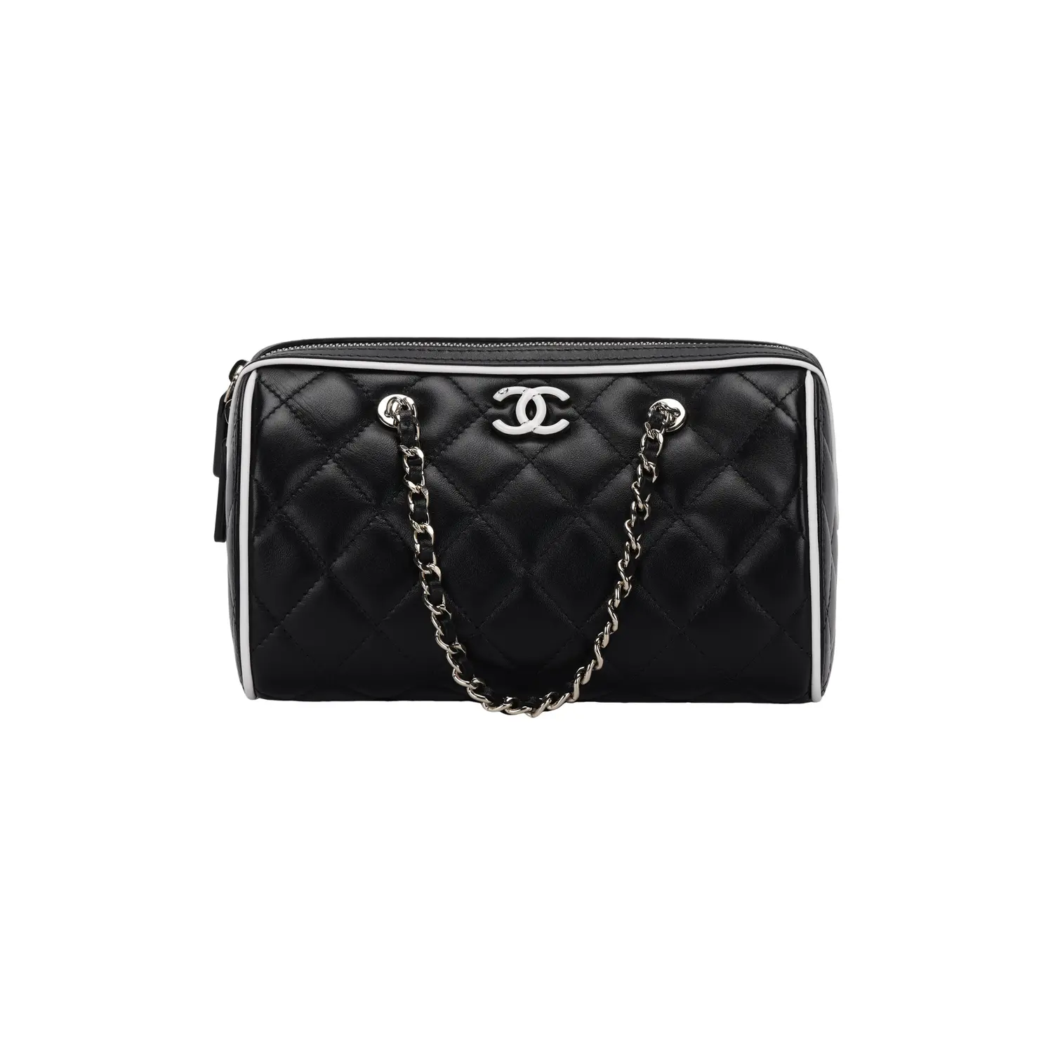 

CHANEL Сумка через плечо из кожи ягненка, маленькая женская black